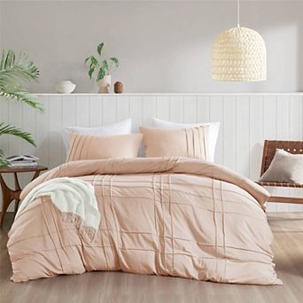 510 Design Porter Soft Washed Pleated Duvet Cover Set