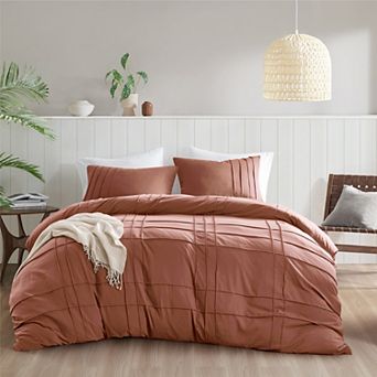 510 Design Porter Soft Washed Pleated Duvet Cover Set