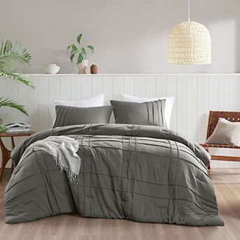 510 Design Porter Soft Washed Pleated Duvet Cover Set