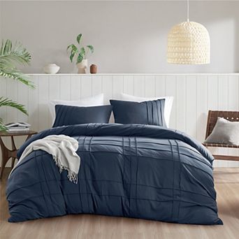 510 Design Porter Soft Washed Pleated Duvet Cover Set