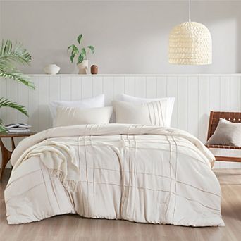 510 Design Porter Soft Washed Pleated Duvet Cover Set