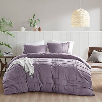 510 Design Porter Soft Washed Pleated Duvet Cover Set
