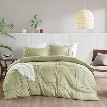 510 Design Porter Soft Washed Pleated Duvet Cover Set