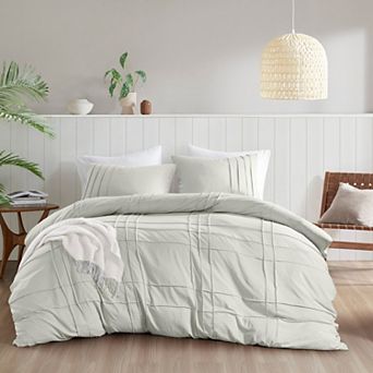 510 Design Porter Soft Washed Pleated Duvet Cover Set