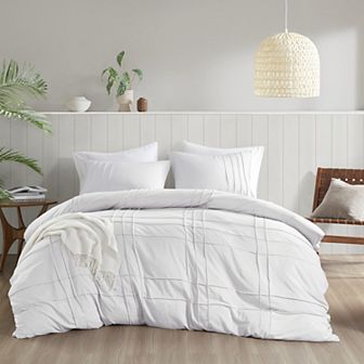 510 Design Porter Soft Washed Pleated Duvet Cover Set