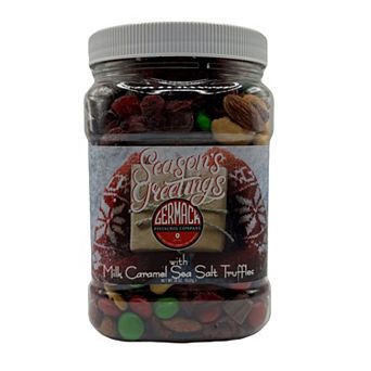 Germack Season's Greetings with Milk Caramel Sea Salt Truffles Holiday Mix