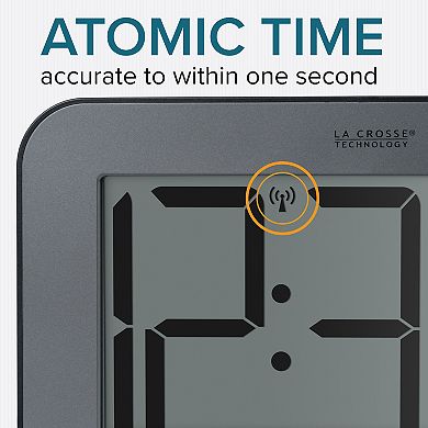 La Crosse Technology Large Time Atomic Digital Clock
