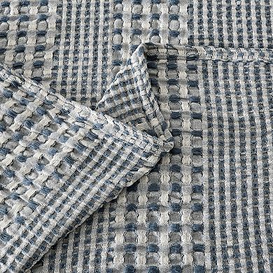 Madelinen Soft Breathable Waffle Weave Knit Blanket