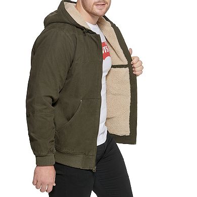 Big & Tall Levi's Sherpa-Lined Trucker Jacket