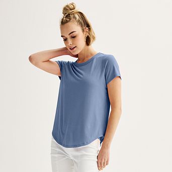 Juniors' SO® Short Sleeve Crewneck Tee