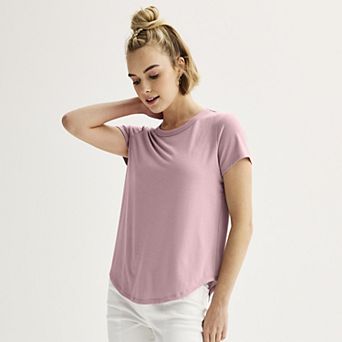 Juniors' SO® Short Sleeve Crewneck Tee