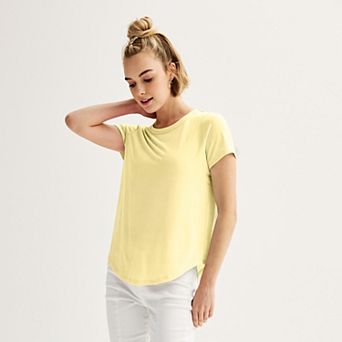 Juniors' SO® Short Sleeve Crewneck Tee