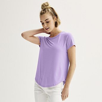 Juniors' SO® Short Sleeve Crewneck Tee