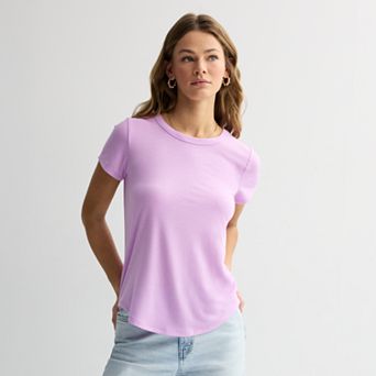 Juniors' SO® Short Sleeve Crewneck Tee