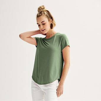 Juniors' SO® Short Sleeve Crewneck Tee