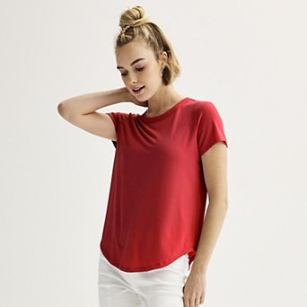 Juniors' SO® Short Sleeve Crewneck Tee