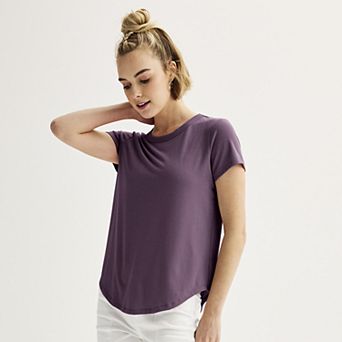 Juniors' SO® Short Sleeve Crewneck Tee