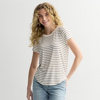 Juniors' SO® Short Sleeve Crewneck Tee