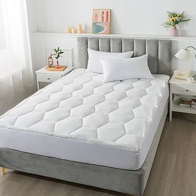 Royal Velvet Honeycomb Soft Knit Mattress Topper