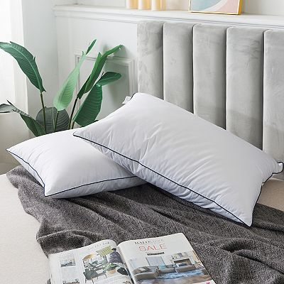 Royal Velvet European Down Feather Pillow