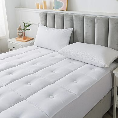 Royal Velvet Stain Resistant Mattress Pad