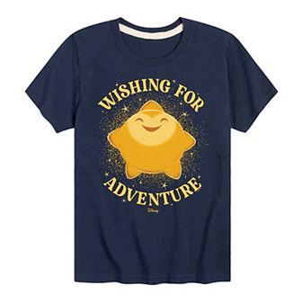 Disney's Wish Boys 8-20 Wishing For Adventure Graphic Tee
