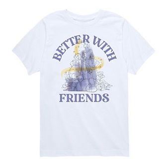 Disney's Wish Boys 8-20 Better With Friends Graphic Tee