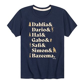 Disney's Wish Boys 8-20 Characters Graphic Tee
