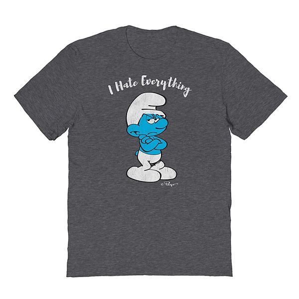 Men's Smurfs Hate Everything Graphic Tee