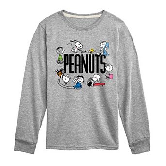 Boys 8-20 Peanuts Group Long Sleeve Graphic Tee