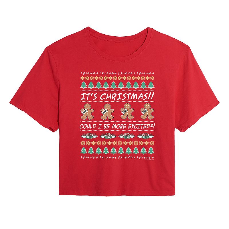 Christmas crop top online sweater