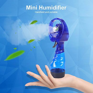 Mini Handheld Spray Fan, 10.63x3.94''', Portable, Outdoor Camping Hiking Air Cooler