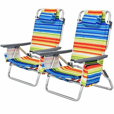Foldable Chairs Low Beach Chairs Reclining Low Beach Chairs