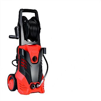 Electric Power Washer 3000 PSI with 5 Quick Connect Nozzles for Driveway Cleaning