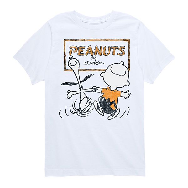 Boys 8-20 Peanuts Charlie Brown & Snoopy Graphic Tee