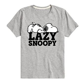 Boys 8-20 Peanuts Lazy Snoopy Graphic Tee