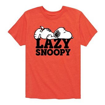 Boys 8-20 Peanuts Lazy Snoopy Graphic Tee