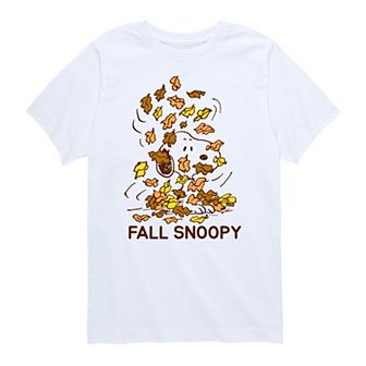 Boys 8-20 Peanuts Fall Snoopy Graphic Tee