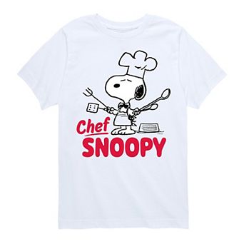 Boys 8-20 Peanuts Chef Snoopy Graphic Tee