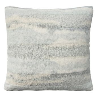 Mina Victory Sherpa Jacquard Indoor Throw Pillow