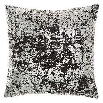 Mina Victory Sofia Distressed Metallic Indoor Throw Pillow
