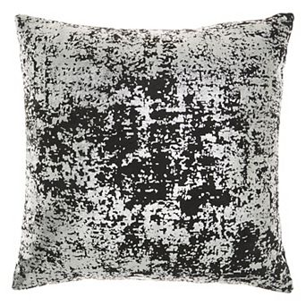 Mina Victory Sofia Distressed Metallic Indoor Throw Pillow