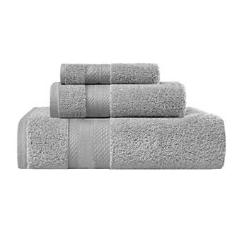 SUPERIOR 3 pc Turkish Cotton Ultra-Plush Towel Set