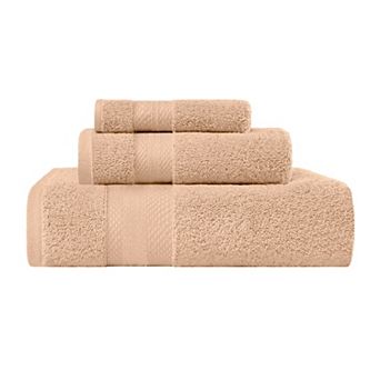 SUPERIOR 3 pc Turkish Cotton Ultra-Plush Towel Set
