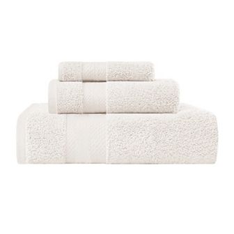 SUPERIOR 3 pc Turkish Cotton Ultra-Plush Towel Set