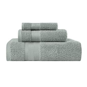 SUPERIOR 3 pc Turkish Cotton Ultra-Plush Towel Set