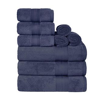SUPERIOR 9 pc Turkish Cotton Ultra-Plush Towel Set