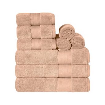 SUPERIOR 9 pc Turkish Cotton Ultra-Plush Towel Set