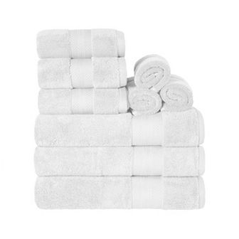 SUPERIOR 9 pc Turkish Cotton Ultra-Plush Towel Set