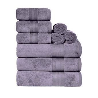 SUPERIOR 9 pc Turkish Cotton Ultra-Plush Towel Set